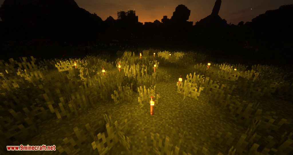 The Middle Torch Mod (1.21.1, 1.12.2) - A Button for Placing Torches 4