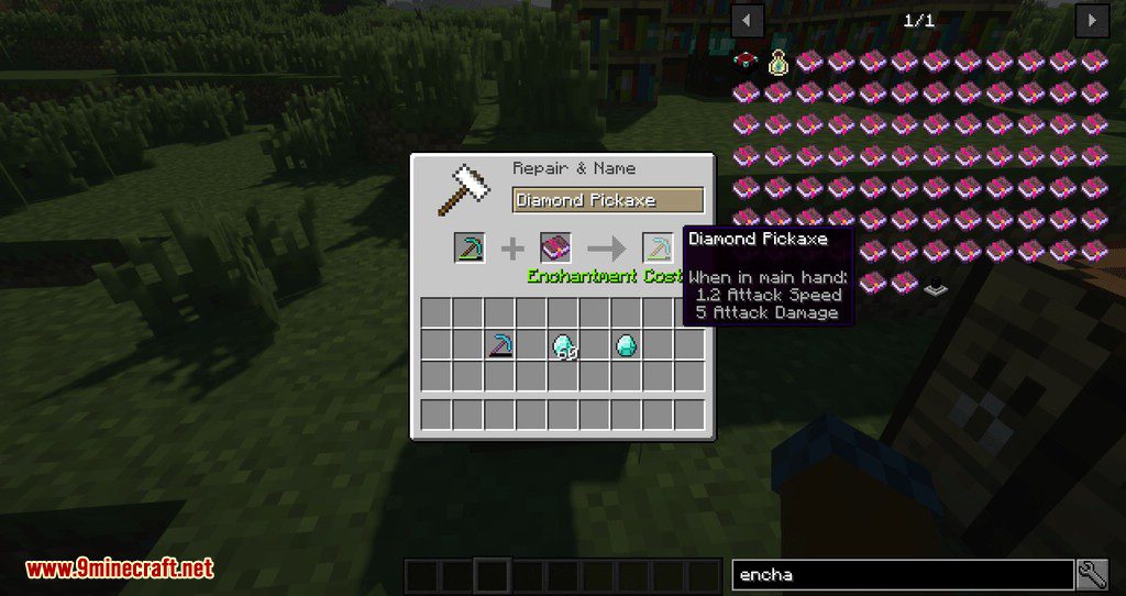 Unmending Mod 1.15.2, 1.12.2 (Nerfs Mending Enchantment) 6