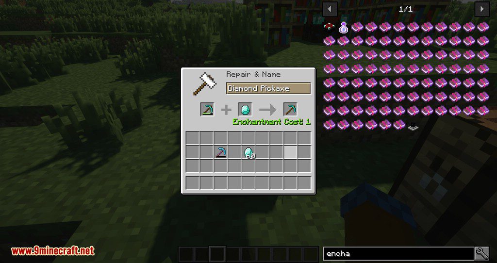 Unmending Mod 1.15.2, 1.12.2 (Nerfs Mending Enchantment) 8