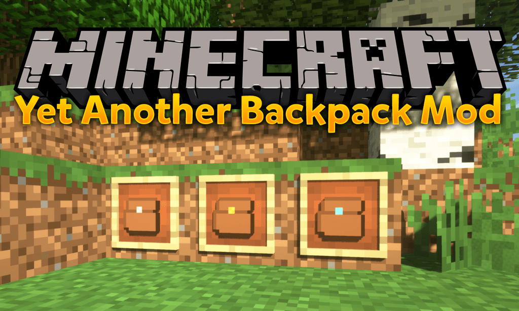 YABM Mod (1.16.5, 1.15.2) - Yet Another Backpack 1