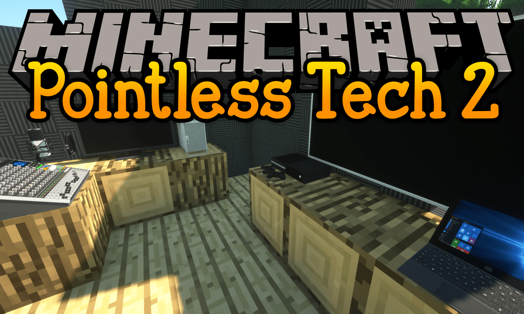 Pointless Tech 2 Mod 1.12.2 (Smart TV, Hi-End Sound, Mech Pro...) 1