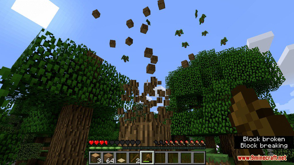TreeCapitator Data Pack (1.18.2, 1.17.1) - An Easy Way To Clear A Forest 4