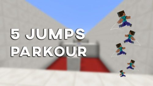 5 Jump Parkour Map 1.13.2 for Minecraft Thumbnail