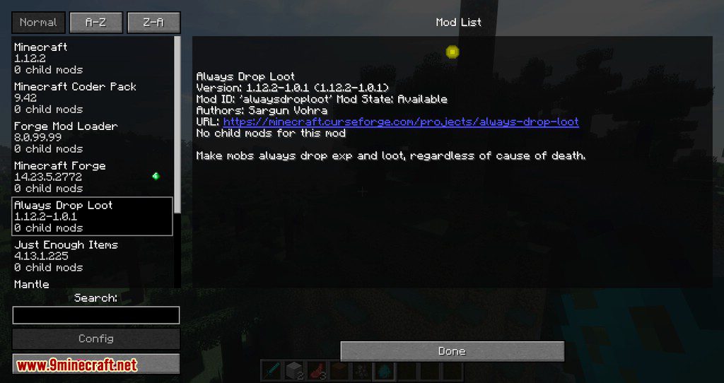 Always Drop Loot Mod (1.17.1, 1.15.2) - Mobs Always Drop Exp And Loot 13