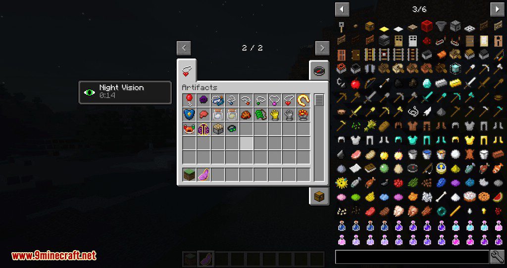 Artifacts Mod (1.20.1, 1.19.4) - Various Powerful Items 15