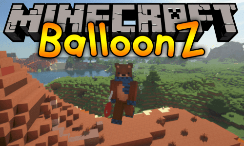 BalloonZ Mod 1.12.2 (Flying Around With A Balloon On Hand) Thumbnail