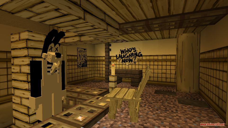 Bendy and the Ink Machine (Chapter 1) Map 1.12.2, 1.12 for Minecraft 4