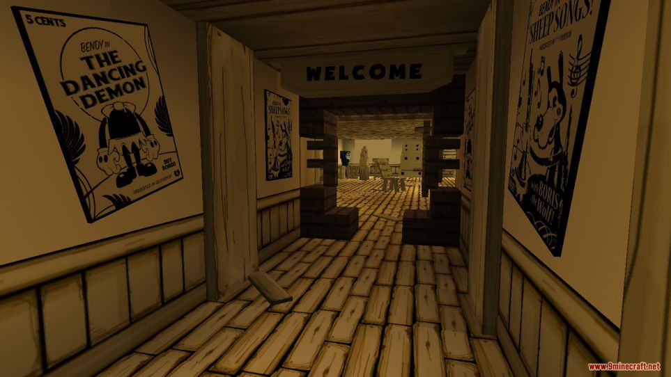 Bendy and the Ink Machine (Chapter 1) Map 1.12.2, 1.12 for Minecraft 17