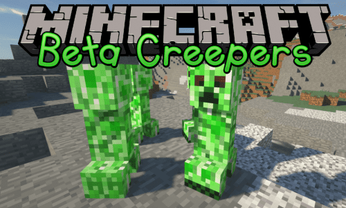 Beta Creepers Mod 1.12.2 (Add Simulating Creepers From 2009) Thumbnail