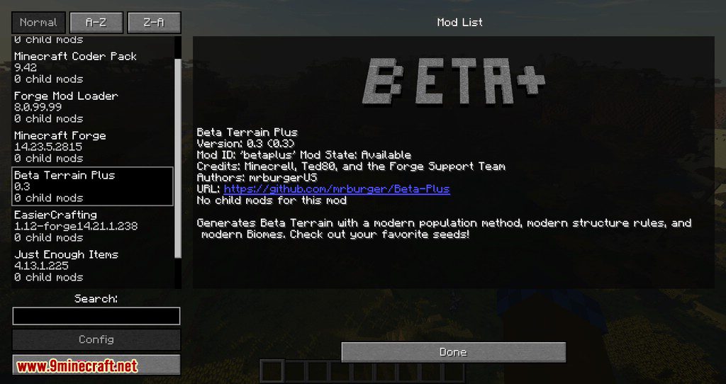 Beta Plus Mod 1.14.4, 1.12.2 (Check Out Your Favorite Seed!) 2