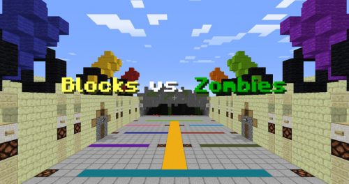 Blocks vs. Zombies: Fanmade Map 1.13.2 for Minecraft Thumbnail