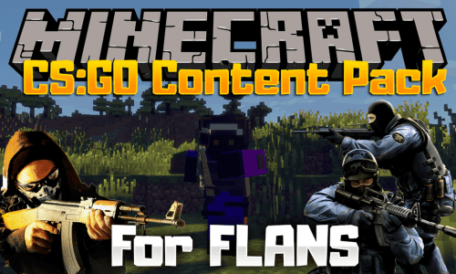 Counter-Strike: Global Offensive Content Pack for Flans Mod 1.8.9, 1.7.10 Thumbnail