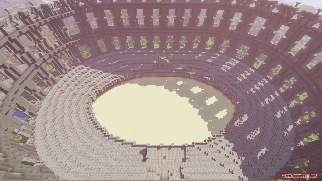 Castle and Gladiator Arena Map 1.13.2 for Minecraft 13