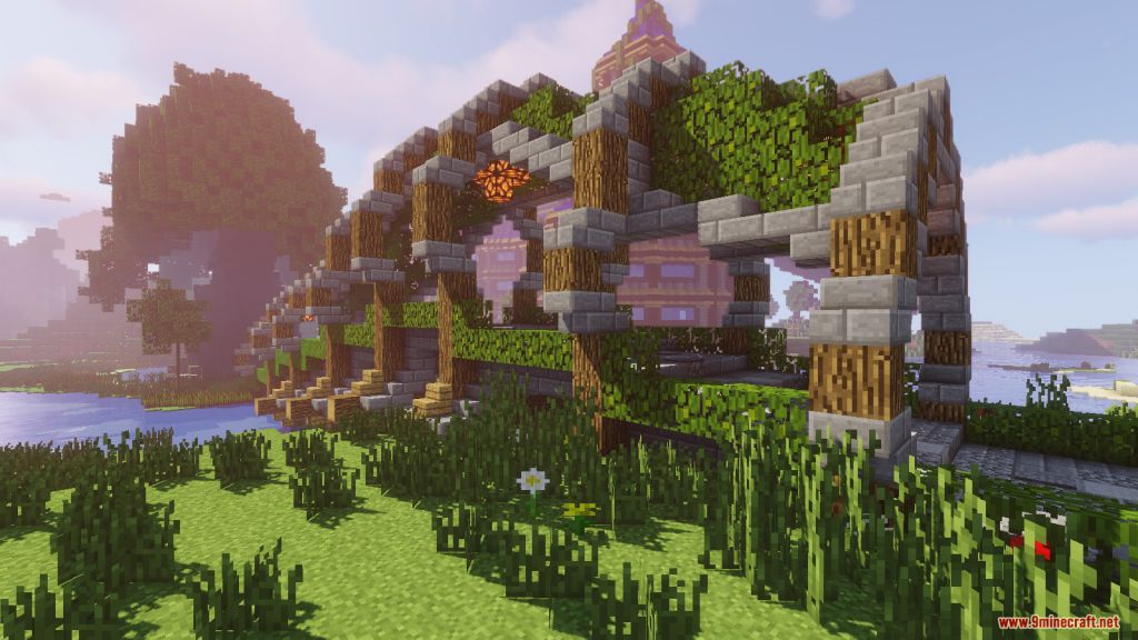 Castle and Gladiator Arena Map 1.13.2 for Minecraft 14