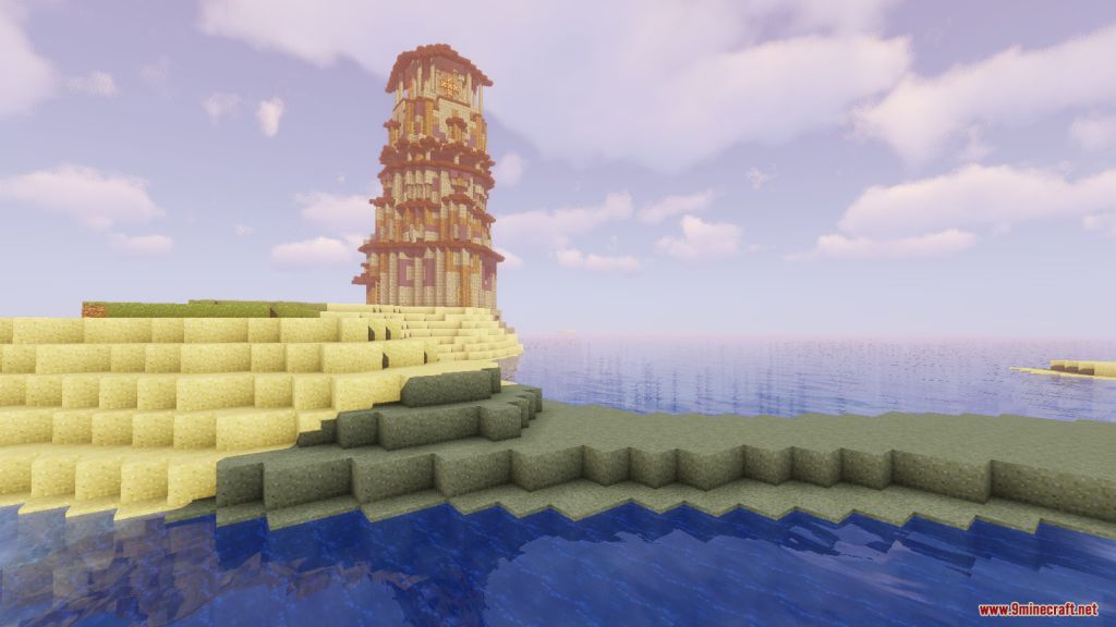 Castle and Gladiator Arena Map 1.13.2 for Minecraft 4