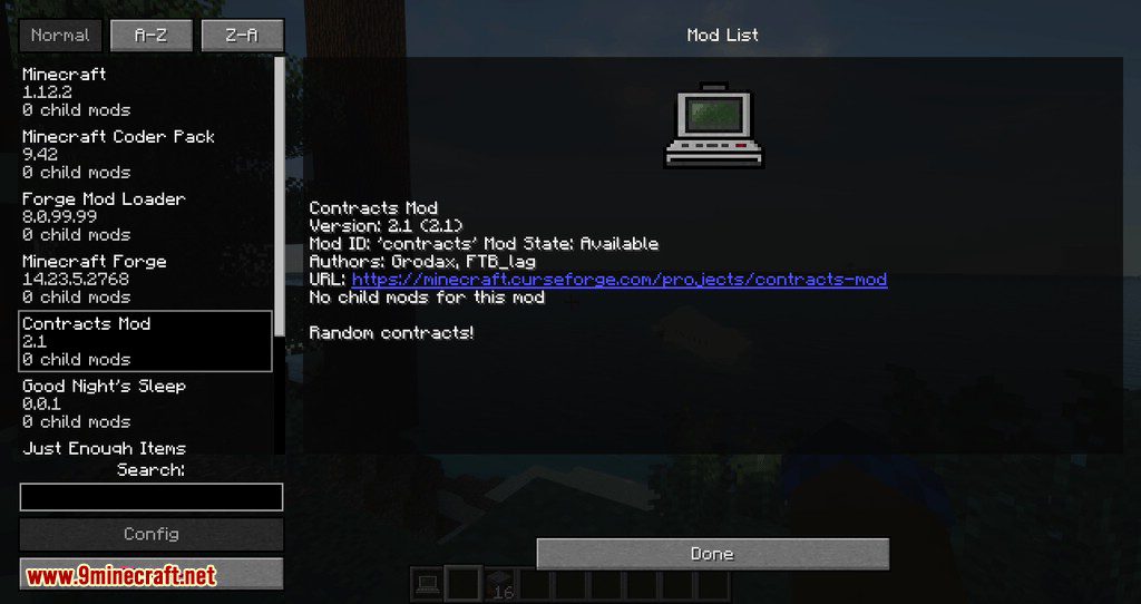 Contracts Mod 1.12.2, 1.7.10 (Randomly Generated Tasks) 11