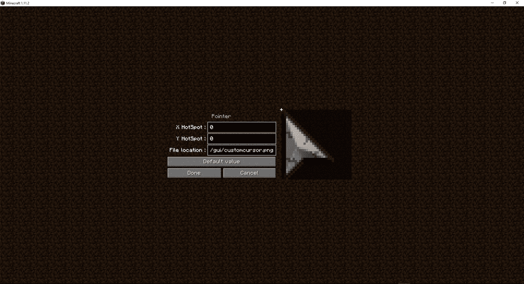 Cursor Mod (1.19.3, 1.18.2) - Change Your In-game Cursor 3