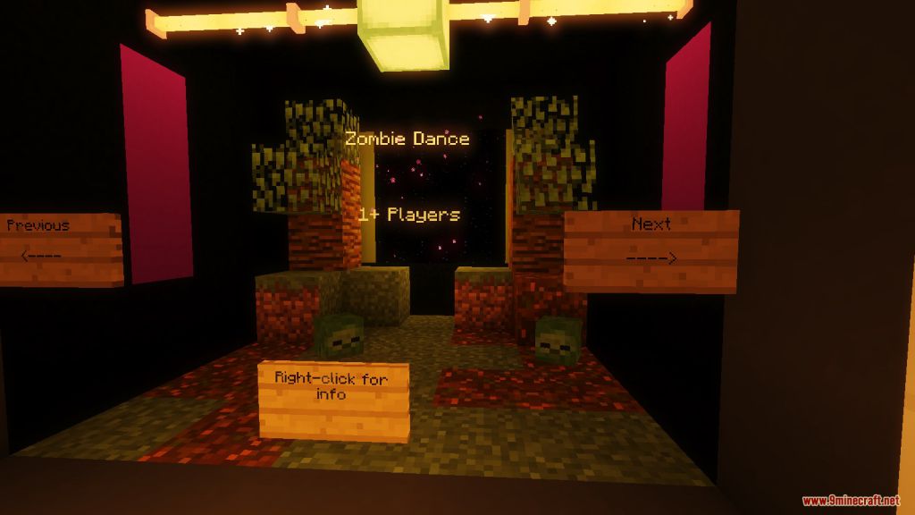 Dance Floor Map 1.13.2 for Minecraft 15