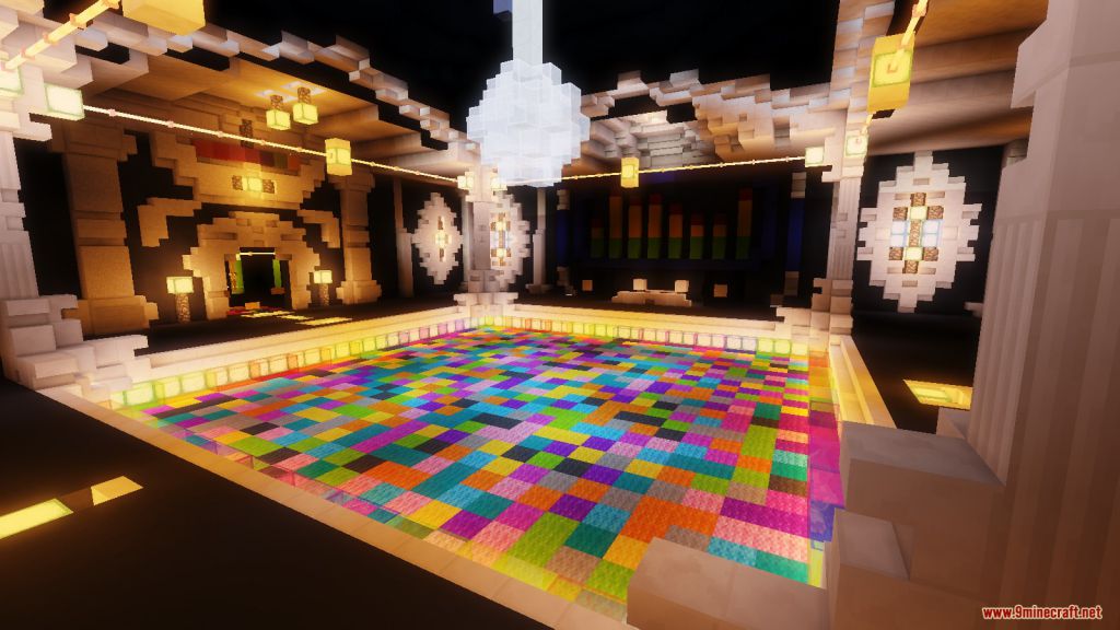 Dance Floor Map 1.13.2 for Minecraft 3