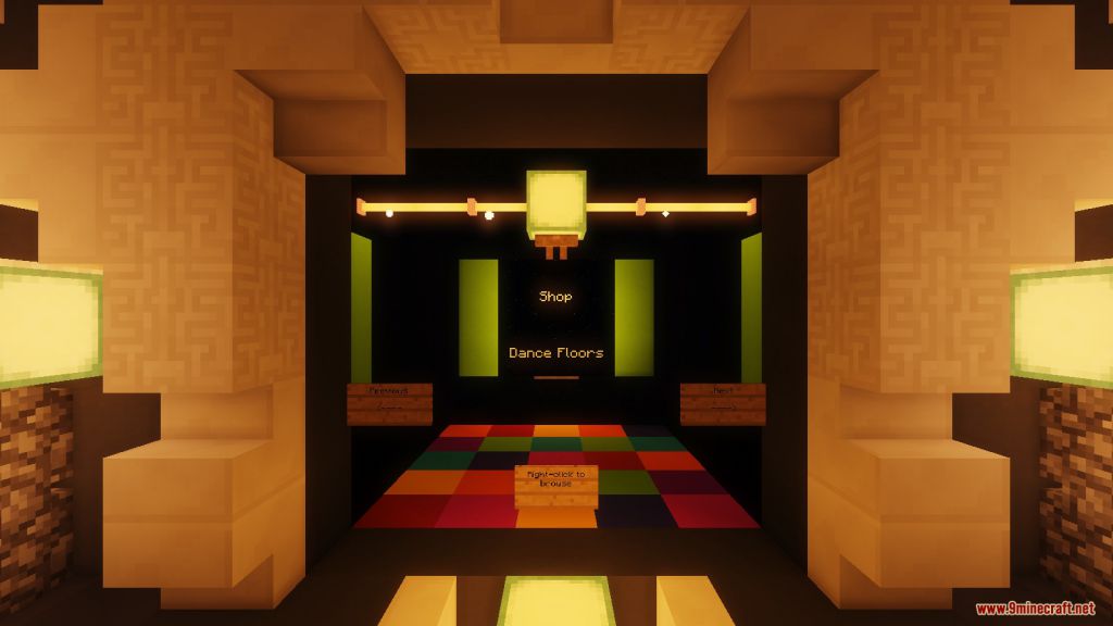 Dance Floor Map 1.13.2 for Minecraft 7