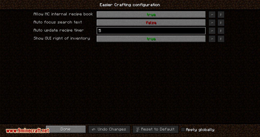 Easier Crafting Mod (1.20.4, 1.19.3) - Craft With Only One Click 3
