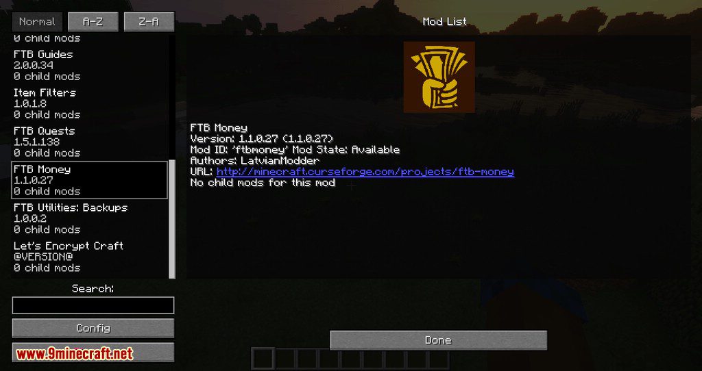 FTB Money Mod (1.16.5, 1.12.2) - Adding Money, Shops, and Trading 7