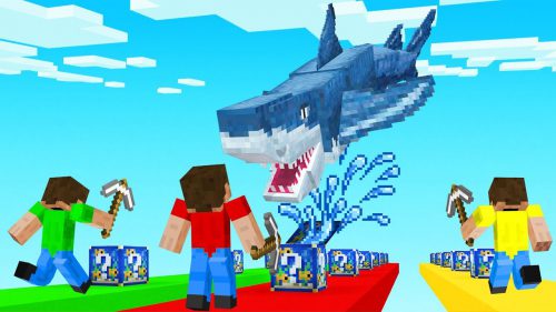 Fish Lucky Block Mod (1.19.2, 1.18.2) – Fish Related Drops Thumbnail