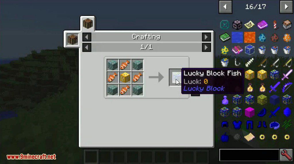 Fish Lucky Block Mod (1.19.2, 1.18.2) - Fish Related Drops 16