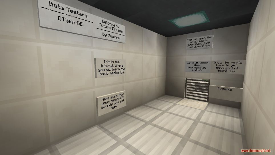 Future Lab Escape Map 1.12.2, 1.12 for Minecraft 2