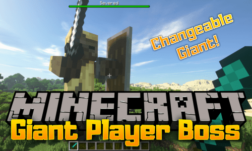 Giant Player Boss Mod 1.12.2 (Adds A Single Giant Boss) Thumbnail