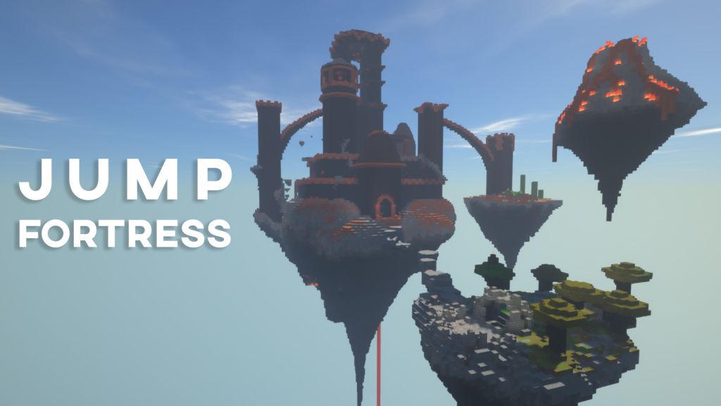 JUMP Fortress Map 1.13.2 for Minecraft 1