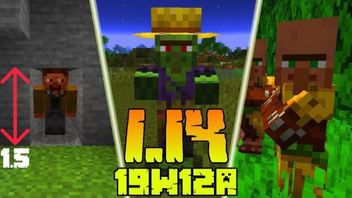 Minecraft 1.14 Snapshot 19w12a (2 New Slabs, New Crouching) Thumbnail