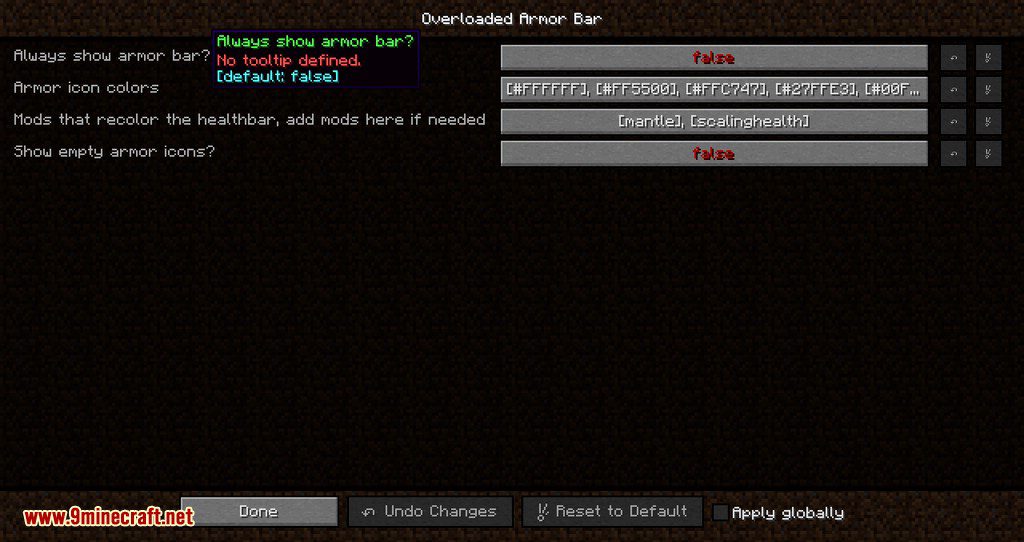 Overloaded Armor Bar Mod (1.20.1, 1.19.4) - Allow Armor Values Over 20 4