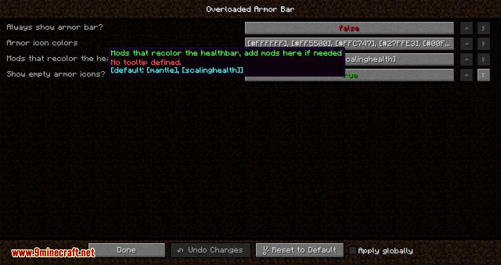 Overloaded Armor Bar Mod (1.20.1, 1.19.4) - Allow Armor Values Over 20 10