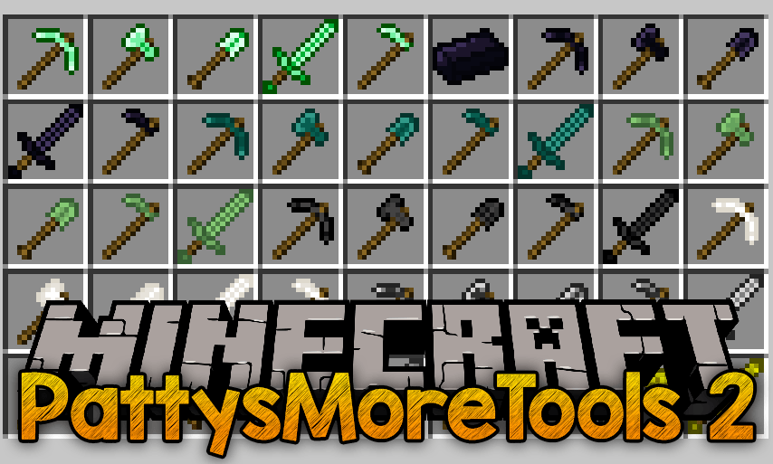 PattysMoreTools 2 Mod (1.17.1, 1.16.5) - Tools, Weapons & More 1