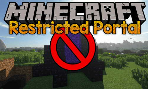 Restricted Portals Mod (1.21, 1.20.1) – Stop People Bypassing Early Game Thumbnail