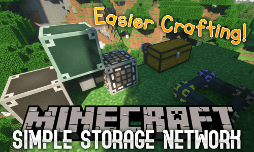 Simple Storage Network Mod (1.20.1, 1.19.4) – Processing Cable Thumbnail