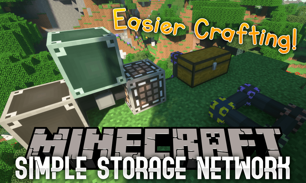 Simple Storage Network Mod (1.20.1, 1.19.4) - Processing Cable 1