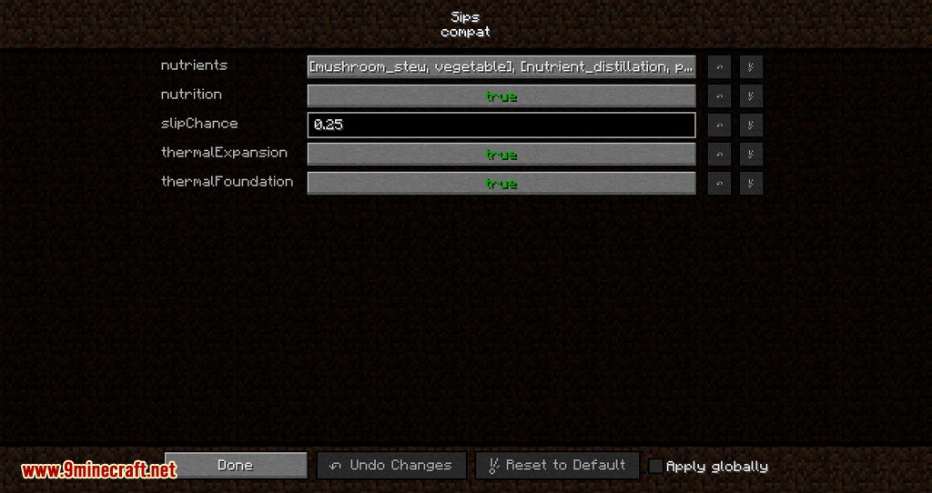 Sips Mod 1.16.5, 1.12.2 (Would You Care For A Sip?) 11