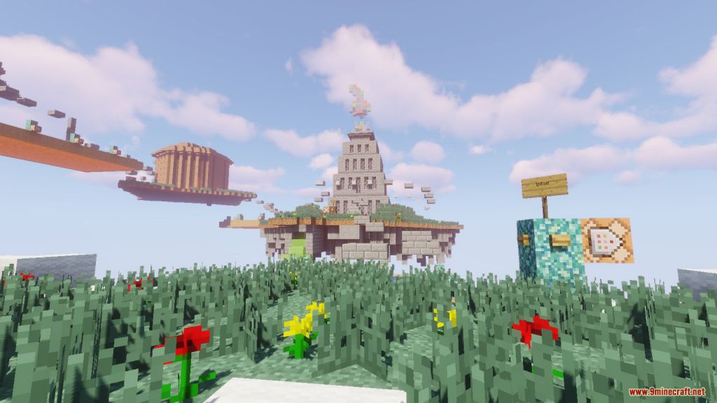 Skybounds Parkour Map 1.12.2, 1.12 for Minecraft 2