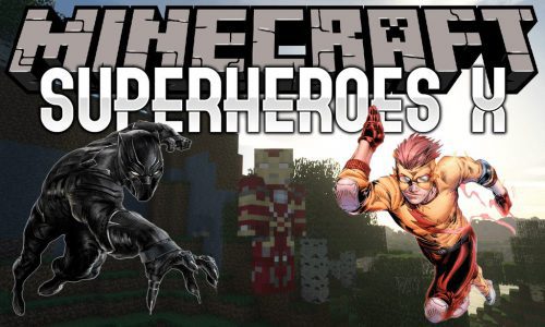 Superheroes X Mod 1.13.2, 1.12.2 (Add Favorite Marvel and DC Characters) Thumbnail