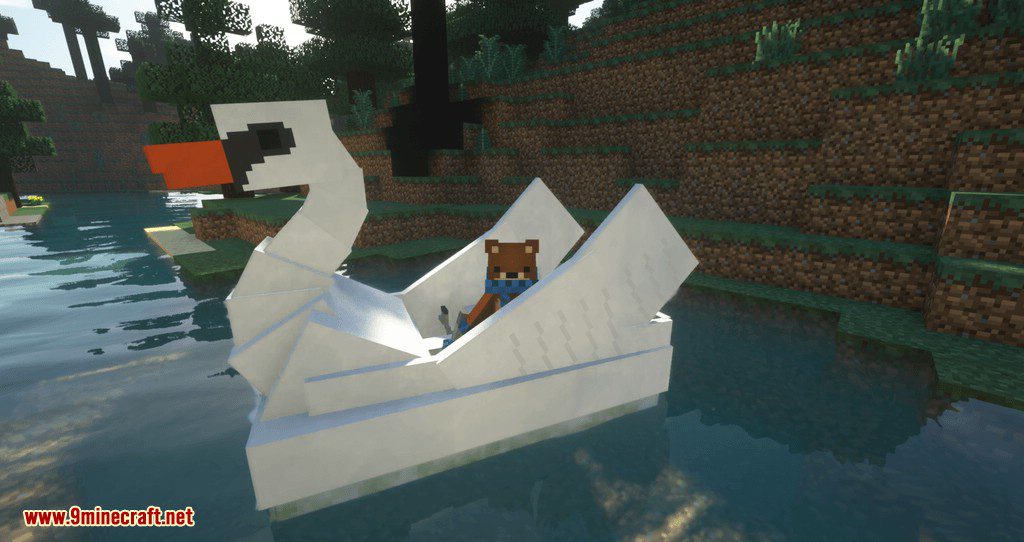 Swan Boats Mod 1.12.2 (Where The Memories Are Made!) 2