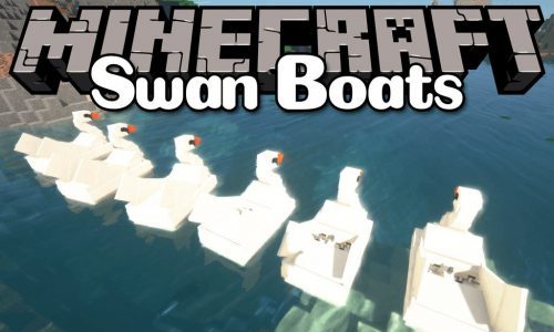 Swan Boats Mod 1.12.2 (Where The Memories Are Made!) Thumbnail