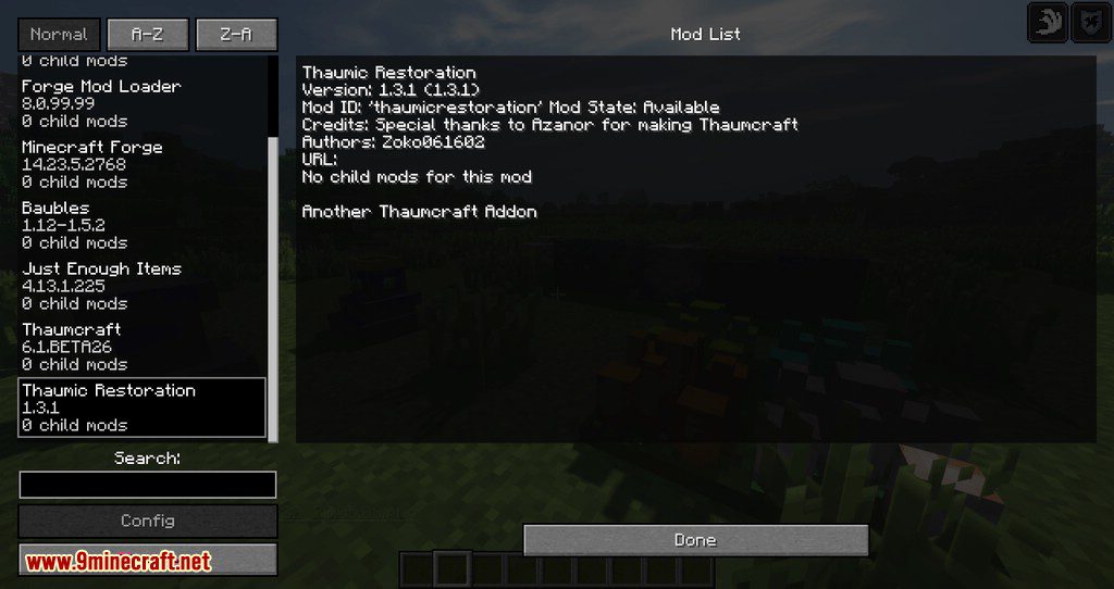 Thaumic Restoration Mod 1.12.2 (Just Another Thaumcraft Add-on) 11