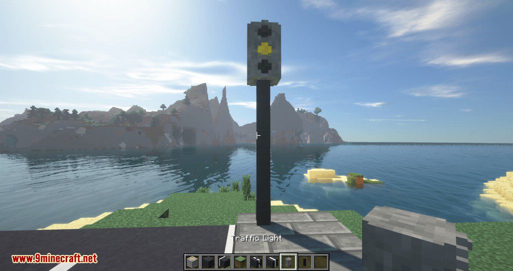 Traffico Mod 1.12.2 (Traffic Light, Wall, Cone, Speed Bumps...) 12