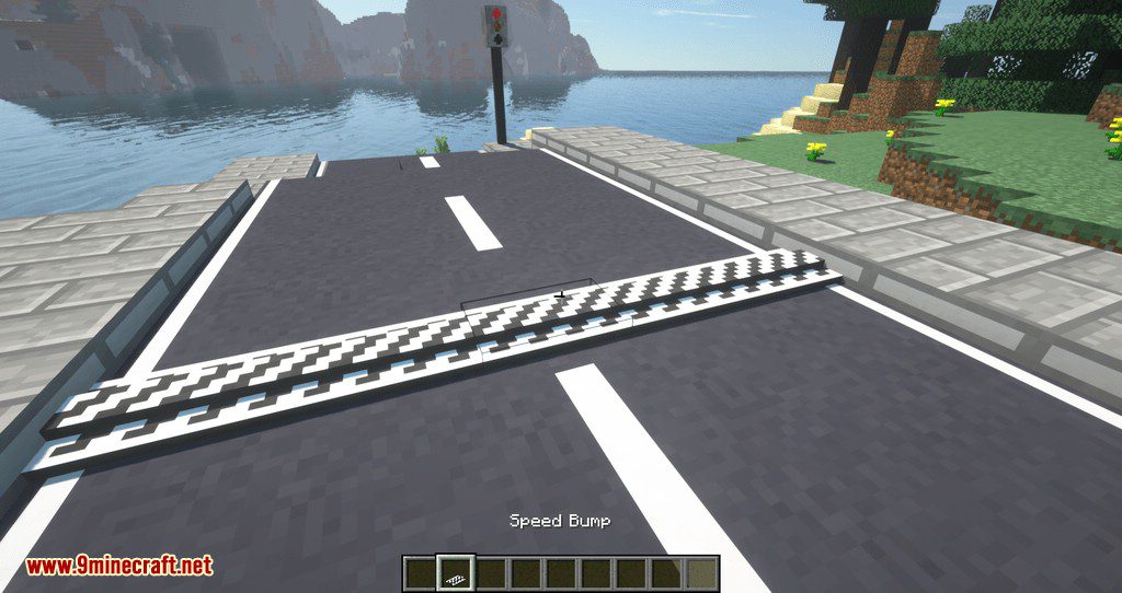 Traffico Mod 1.12.2 (Traffic Light, Wall, Cone, Speed Bumps...) 14