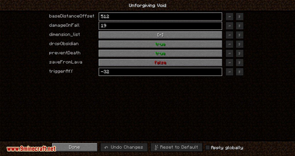 Unforgiving Void Mod (1.19, 1.18.2) - Fall Into The Void, End Up In The Nether 14