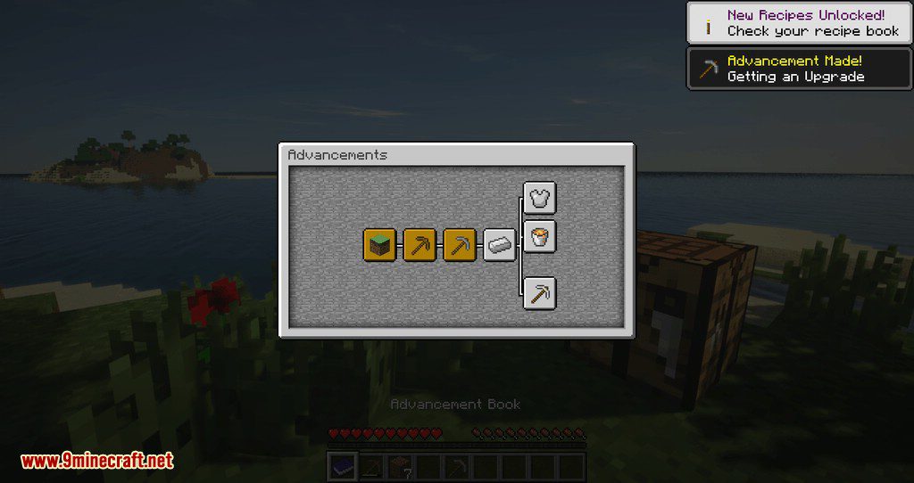 Advancement Book Mod (1.18.2, 1.16.5) - Book to View Advancements 8