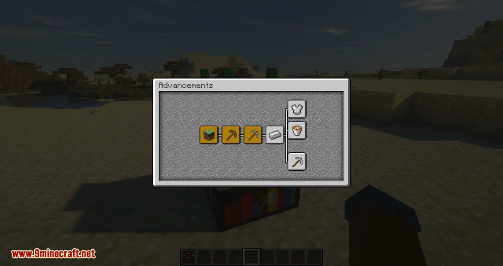 Advancement Book Mod (1.18.2, 1.16.5) - Book to View Advancements 12