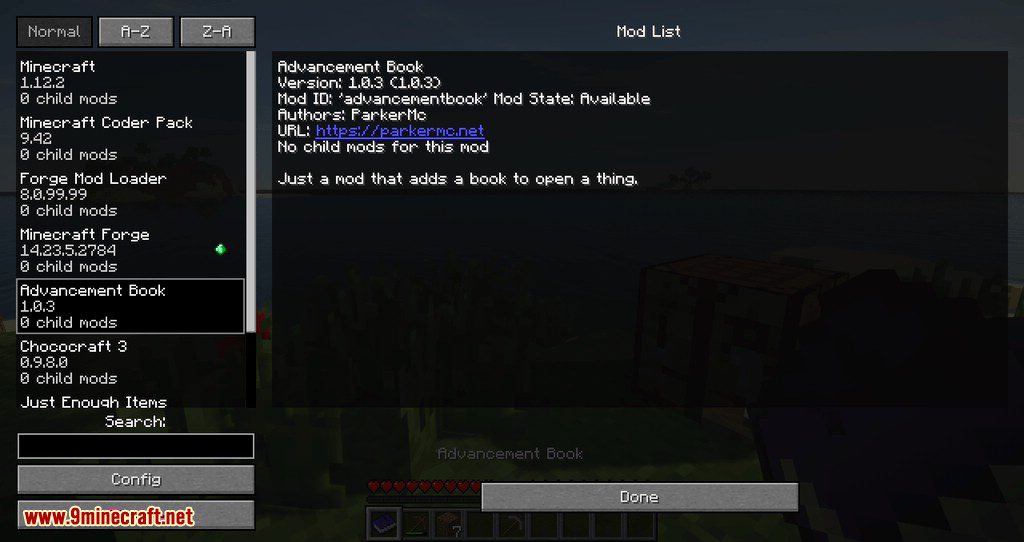 Advancement Book Mod (1.18.2, 1.16.5) - Book to View Advancements 13